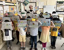 Community Impact art class