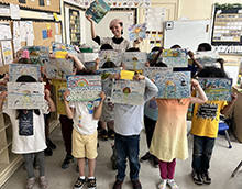 Community Impact art class